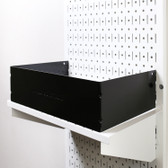 Scratch & Dent 9in Deep Shelf Guard and Wall Containment Stabilizing Bracket