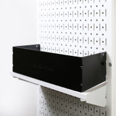 Scratch & Dent 6in Deep Shelf Guard and Wall Containment Stabilizing Bracket