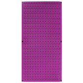 8 Pack of Pegboard - Scratch & Dent Wall Control 16in W x 32in T Purple Metal Pegboard