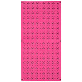 8 Pack of Pegboard - Scratch & Dent Wall Control 16in W x 32in T Pink Metal Pegboard