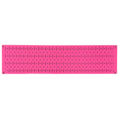 Scratch & Dent 8in T  X 32in W Horizontal Pink Metal Pegboard Tool Board Panel