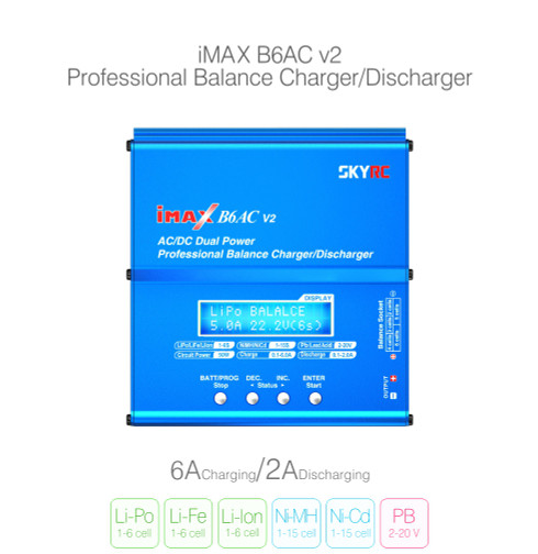 SkyRC iMAX B6AC v2 balance charger discharger