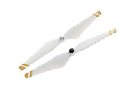 9450 Self-tightening Propellers (White with Pink Stripes)