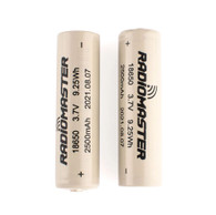 RadioMaster 18650 Battery Cells 2500mAh 3.7V for TX16s and TX12 Radio Transmitter (Pair)