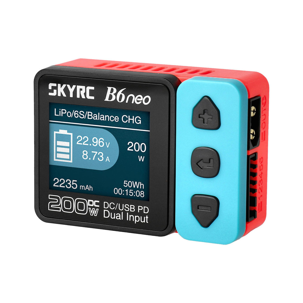 SkyRC B6neo Smart Charger DC 200W PD 80W Battery Balance Charger