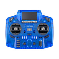 [Exclusive!] RadioMaster GX12 Crush Dual-Band Gemini-X ExpressLRS Radio Controller (M2) Glacier Blue
