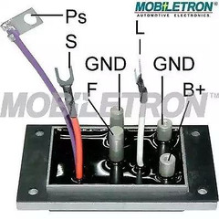 Alternator Regulator MOBILETRON VR-D406B