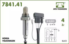 Lambda Sensor FACET 10.7348 Fits VW Golf MK2 1.8L Replaces 030.906.265.M