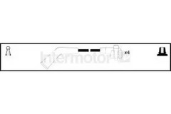 Ignition HT Lead set assembled in the UK 83043