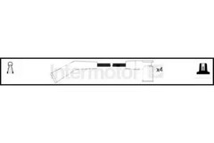 Ignition HT Lead set assembled in the UK  83074