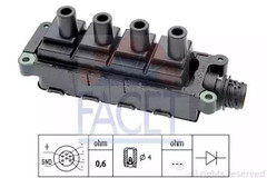 Ignition Coil FACET 9.6207