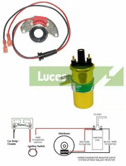 DAIMLER 250 Dart Majestic Major SP250 Electronic ignition & coil kit Uk Stock