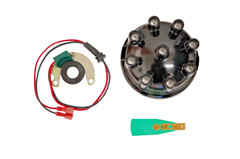 Electronic conversion kit & Distributor Cap & Rotor fits 8 CLY Triumph Stag 