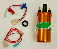 Electronic Ignition Kit & Coil 23D & 25D Lucas Distributors MG Austin Jensen