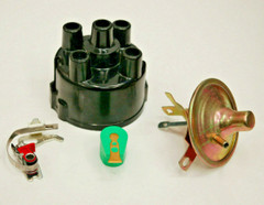 Distributor Repair Kit for Lucas 45D 4 Cyl Distributors Cap Rotor Points Vac