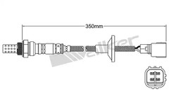 Lambda Sensor 4 wire Fits Toyota Corolla Replaces 8946512390 & 8946507010