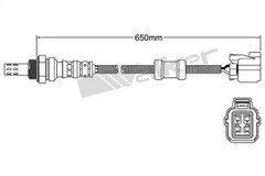 Lambda Sensor CIVIC MK 6 FR-V NSX STREAM Replaces 36542PR7A01 & 36531P5M014