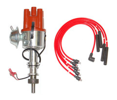 Ford Pinto Electronic distributor fits Pinto Engine + Red HT Leads