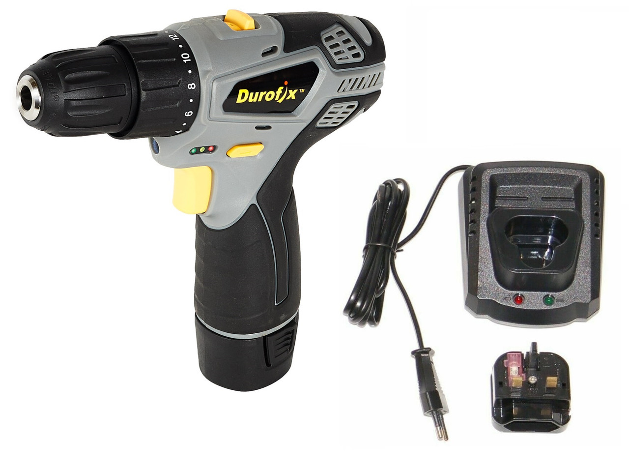 Durofix Professional 12V 2 speed Drill RD12119 choice of Batteries and Chargers Ultra Automotive