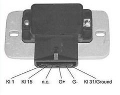 New igniton module to Fit Ford Escort Sierra Transit Orion P100 UK Stock