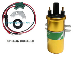 Electronic ignition conversion kit & coil Ducellier None vacuum Distributors