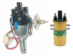 Electronic distributor to fit Triumph TR4 Positive earth assembled in the UK
