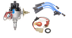 Electronic Distributor for FORD  CONSUL MK 1 1500 + Leads + Kit Positive Earth