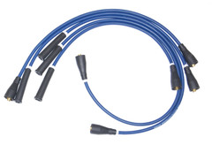 Blue HT-Leads for Fiat 124 125 131 Argenta 7mm Made in England
