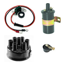 Triumph & Vauxhall  Conversion kit 6 Cylinder Delco Distributor + Coil Cap Rotor