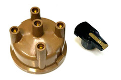 Distributor Cap & Rotor Arm for VW Beetle Bus with Bosch ZV/PAU4R Wide Body Unit