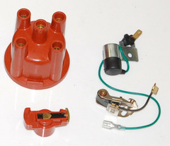 Ford Pinto Distributor Repair Kit Cap & Rotor Arm & Points & Condenser