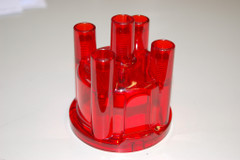 Red translucent Distributor Cap to Fit Bosch 4 cly distributors