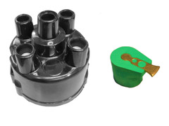 Distributor cap & Rotor Lucas 43D 45D & 59D Four Cylinder distributors UK Stock