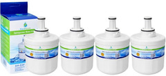 4x Compatible water filter for Fridge Freezer Samsung DA29-00003F, DA97-06317A-B