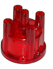Red translucent Distributor Cap to Fit Bosch 4 cly distributors