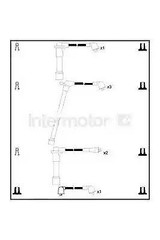 Ignition HT Lead set assembled in the UK 73729