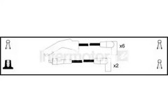 Ignition HT Lead set assembled in the UK 83055