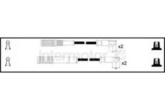 Ignition HT Lead set assembled in the UK 76122