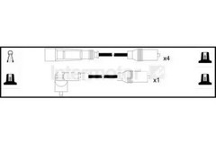 Ignition HT Lead set assembled in the UK 76166