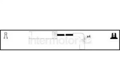 Ignition HT Lead set assembled in the UK 76053