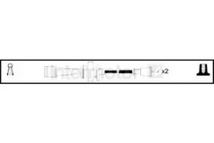 Ignition HT Lead set assembled in the UK 76101