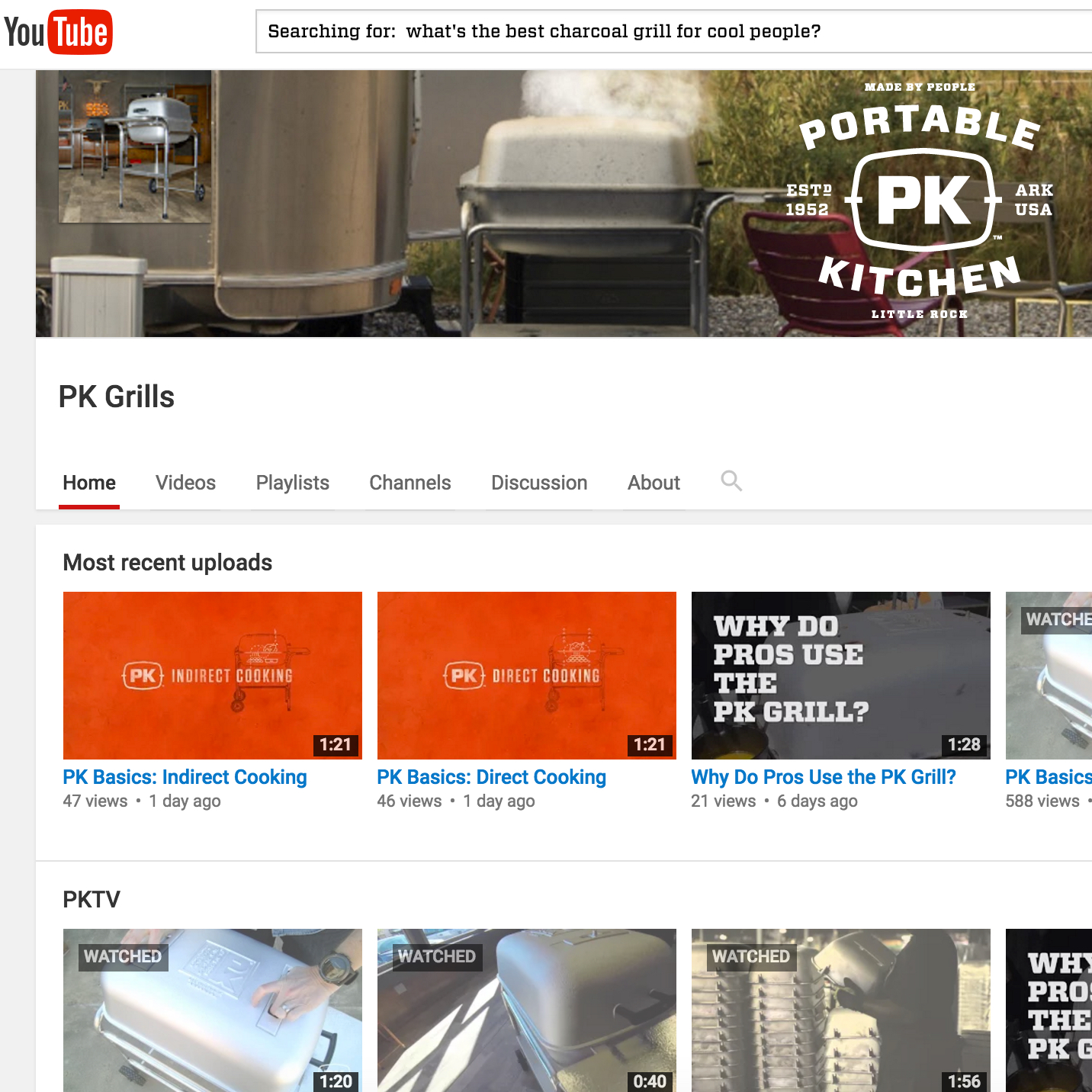 Pk Grills Is On Youtube Pk Grills