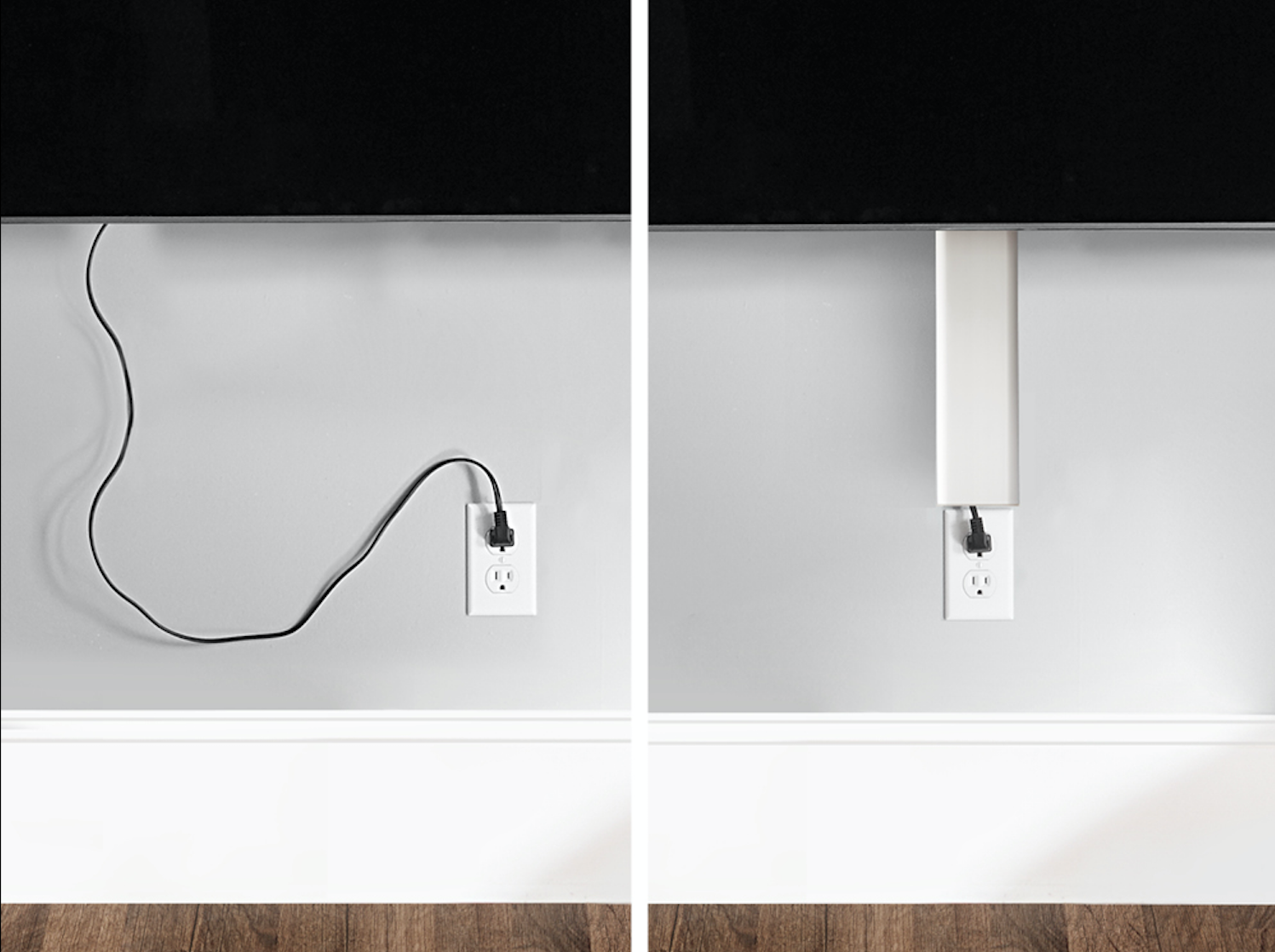 How To Hide TV Wires In Or On The Wall - ECHOGEAR