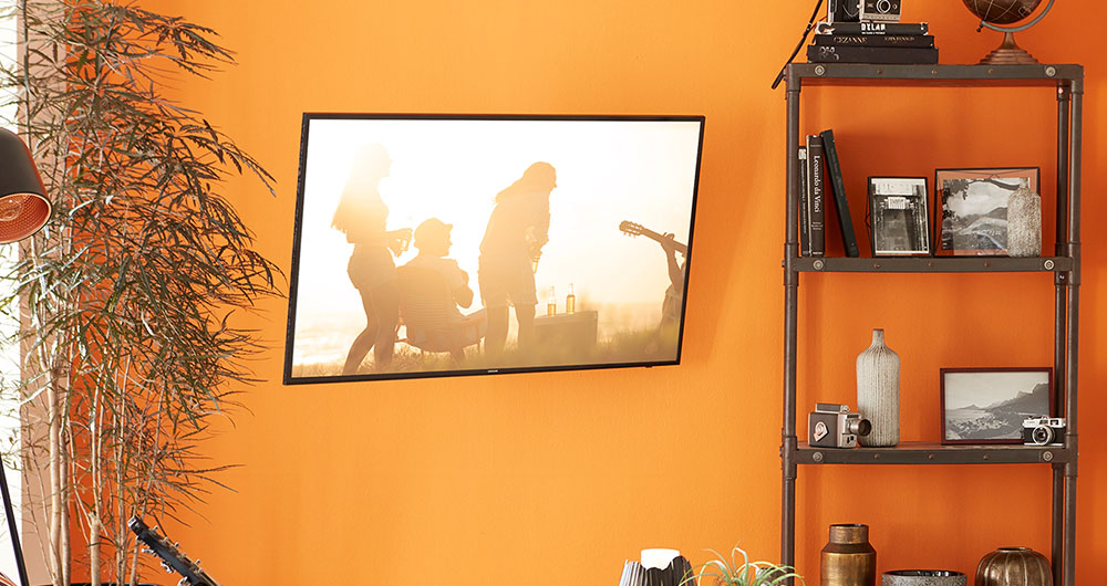 Mount TVs up to 80" with full motion capabilities