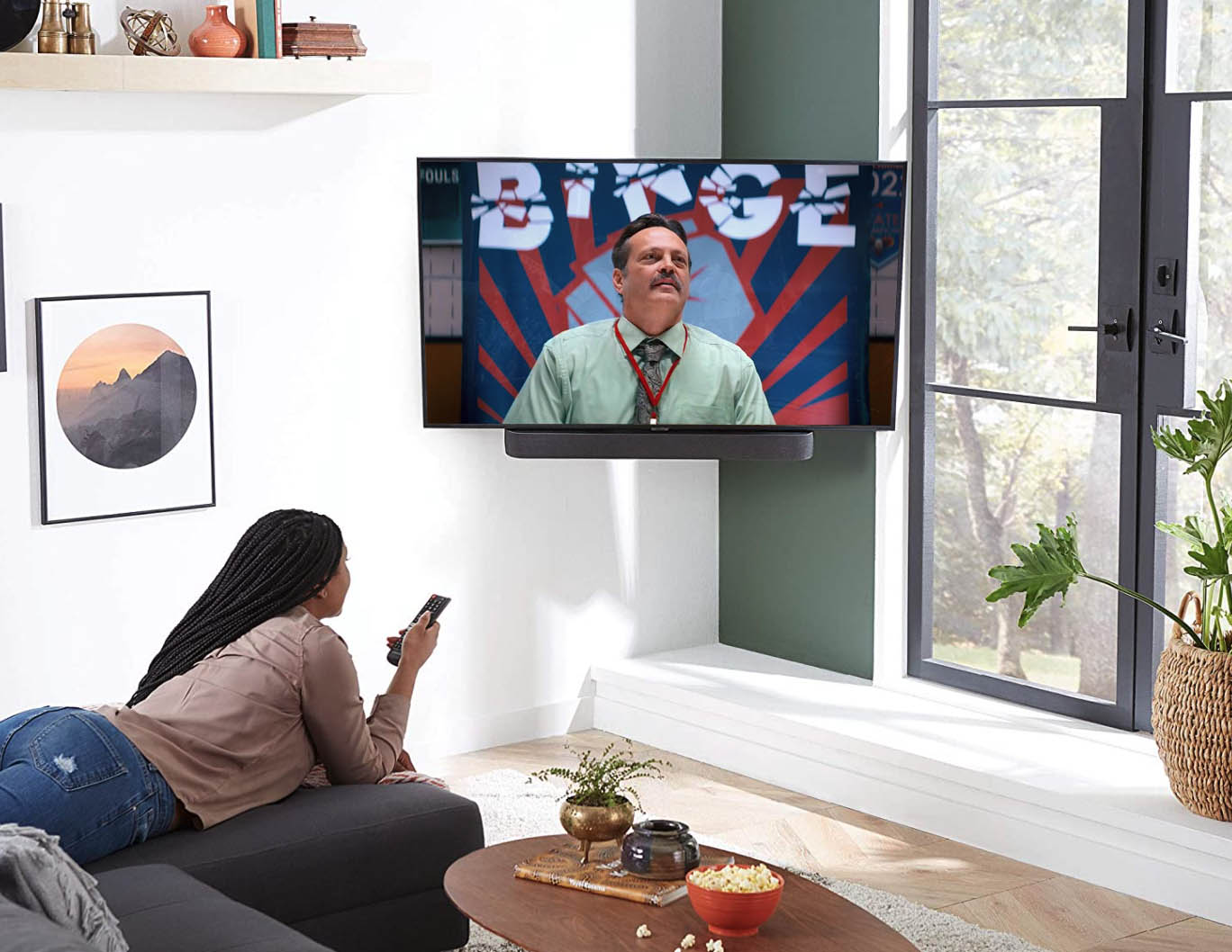 mount a soundbar to your TV screen