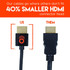 Easily managed HDMI head delivers great video quality.