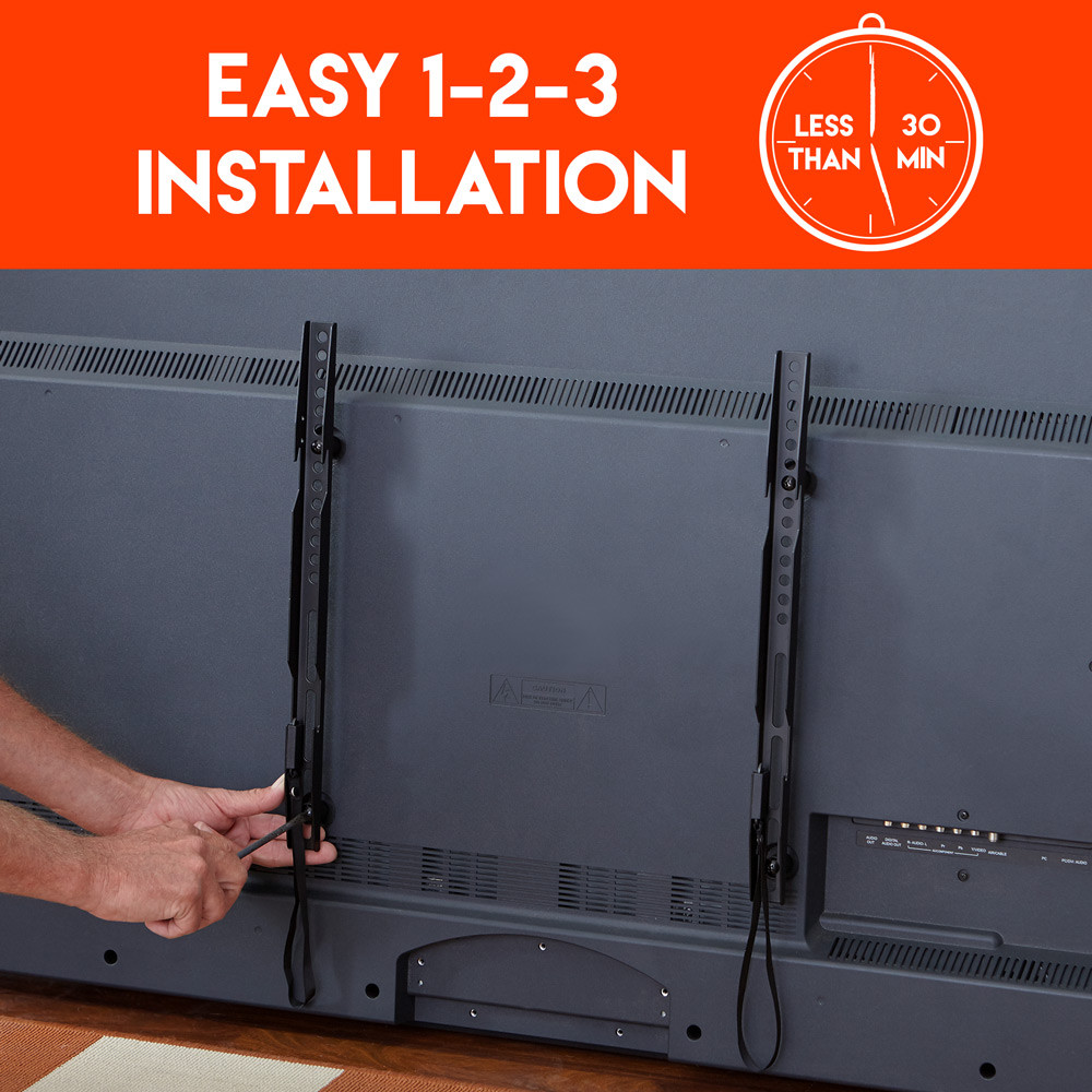 Low Profile Fixed TV Wall Mount for 3285 inch TVs ECHOGEAR