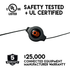 This USB cable is Safety tested & UL certified