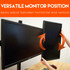 Adjust your screens to vertical or horizontal position on the fly