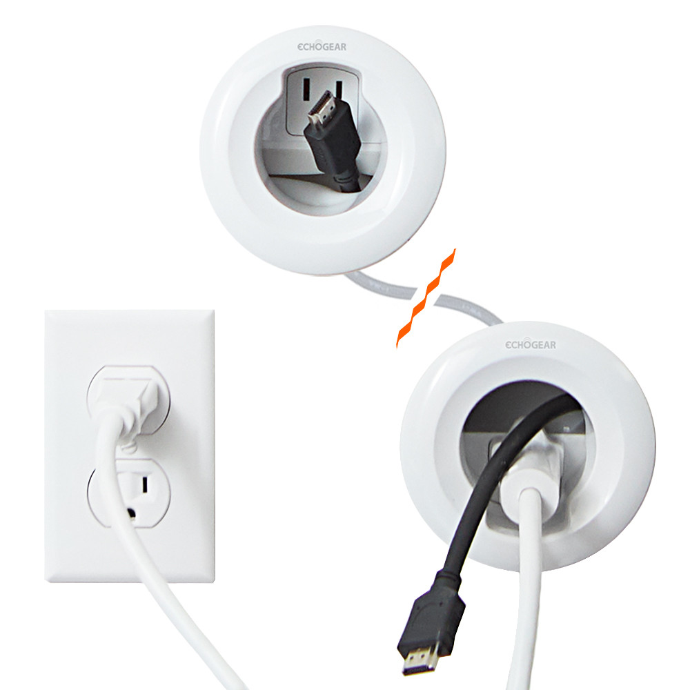 In Wall Power Cable Management Kit To Hide Your Power Cables